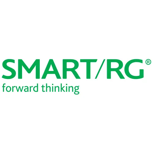 SmartRG Inc logo: "forward thinking"