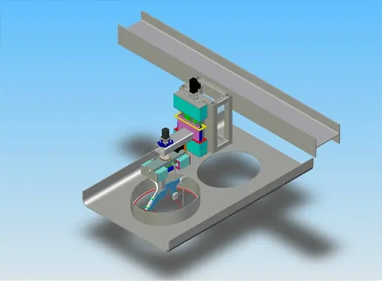 Diagram of a Gunderson welding tool