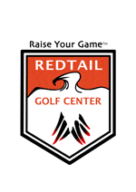 Redtail Golf Center logo: "Raise Your Game""